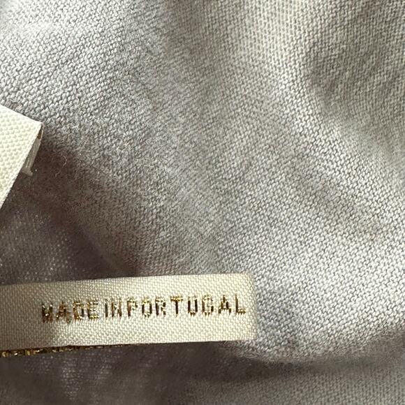 Maje Top Womens 1 Small‎ Gray Teo Sleeveless Love Graphic Tee Muscle Rainbow - Picture 7 of 12